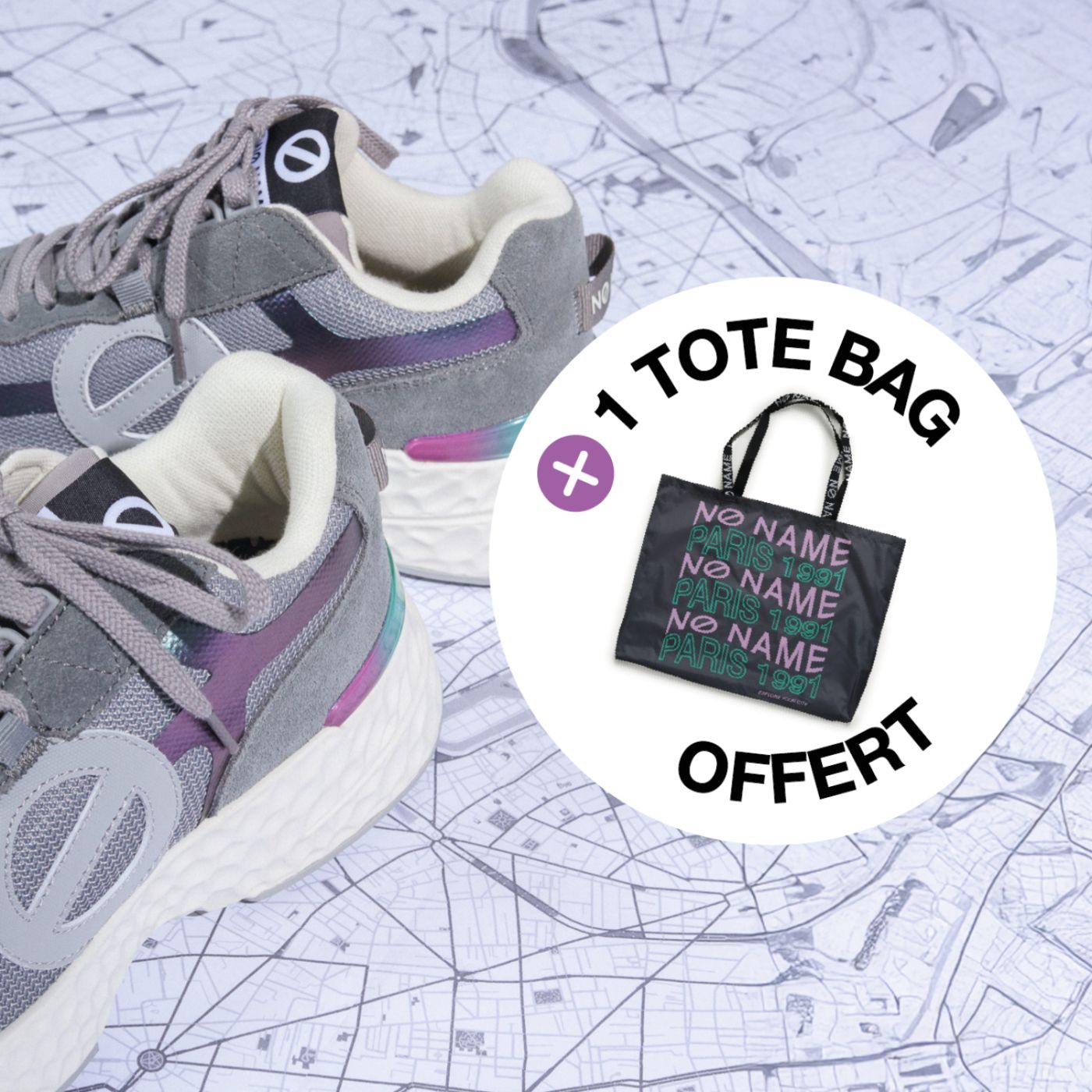 CARTER 2.0 RUNNER W - KNIT/SDE/REFLET - GREY/OPAL